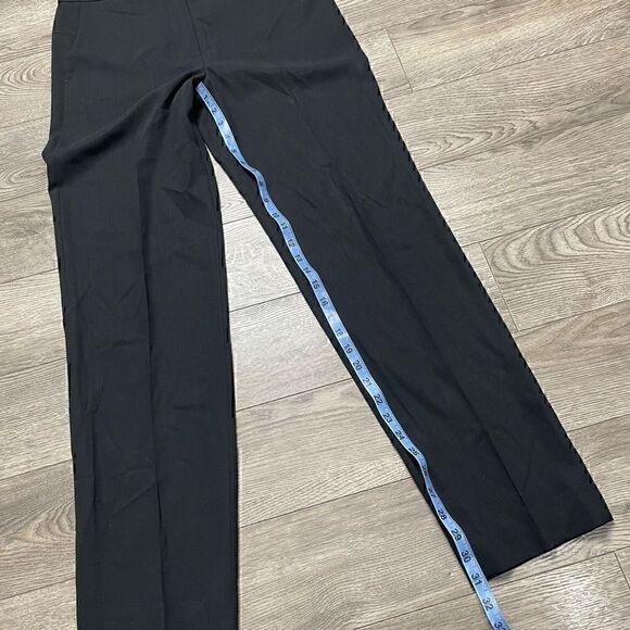 Alexander Wang Womens Size 4 Wool Trousers Dress Pants Black Career Office - Picture 11 of 12